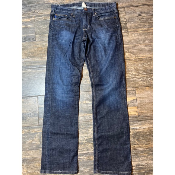 Banana Republic Other - Banana Republic Mens Size 31 Straight Fit Dark Wash Denim‎ Jeans Preppy Rodeo